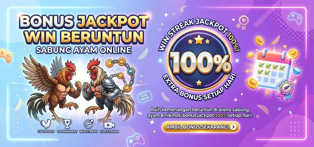 Promo Bonus Jackpot 5x Win Sabung Ayam - LAVABET168