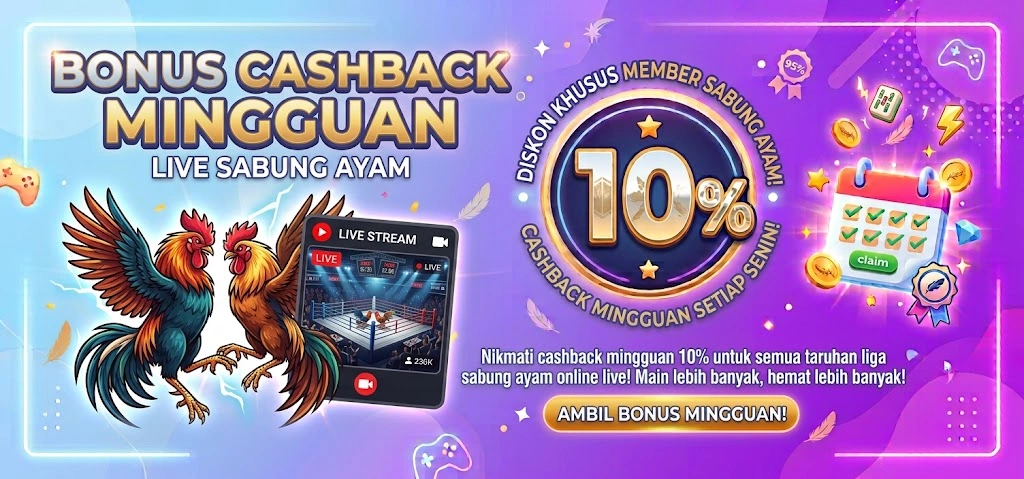 Bonus Cashback Sabung Ayam Online - LAVABET168