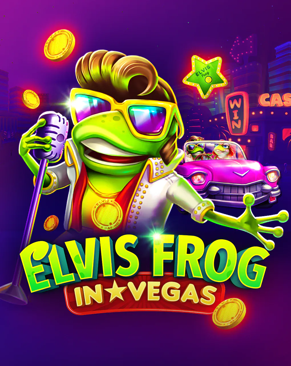 Elvis Frog In Vegas - LAVABET168