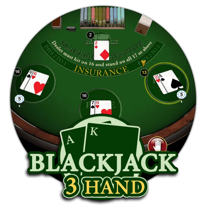 Blackjack 3 Hand - LAVABET168